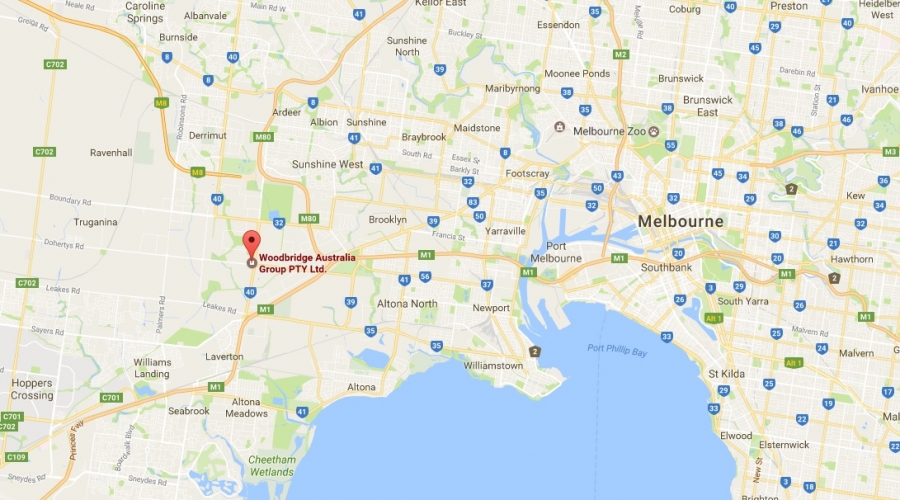 Woodbridge Map</