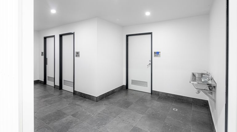 Outside bathrooms - 38